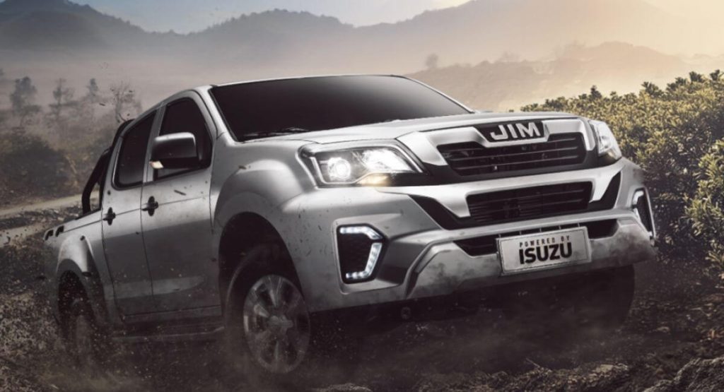 modelo de carro todoterreno 4x4 de JMC